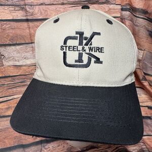 OK Steel & Wire Trucker Hat Cap Adjustable Snapback Gebo's Farm Supply Texas